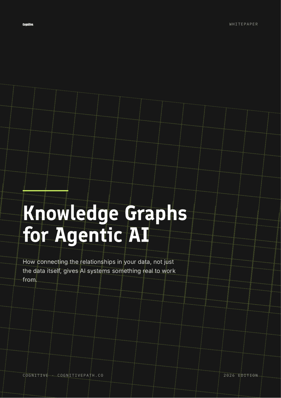 Knowledge Graphs for Agentic AI — whitepaper cover